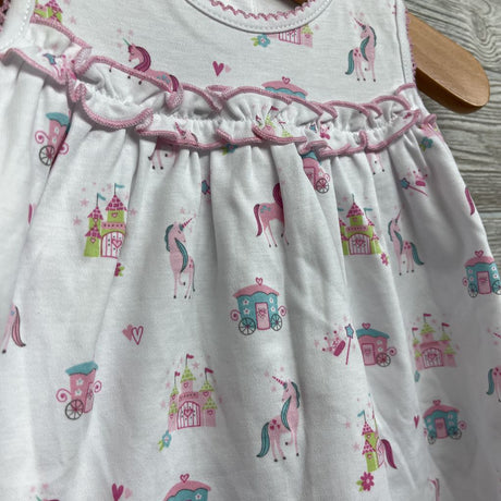NEW Tank Dress Unicorns Castles 3-6M