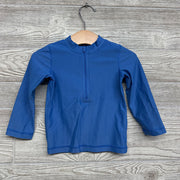 LS Half Zip Rash Guard 12-18M
