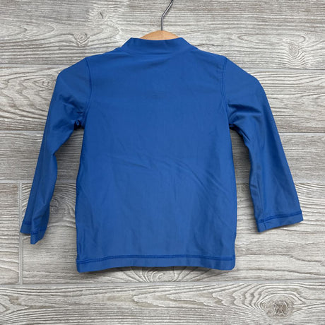 LS Half Zip Rash Guard 12-18M