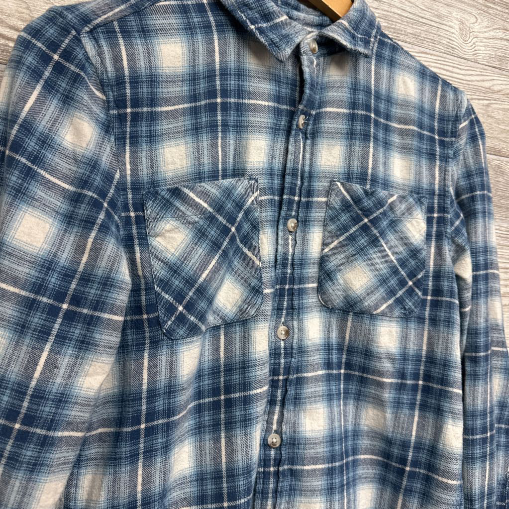 LS Plaid Button Up Shirt 10-12
