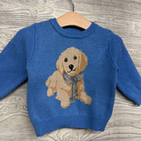 Sweater Dog Wearing Tie 12-18M
