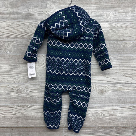 NEW LS Fleece Outfit W/ Hood Nordic 12M