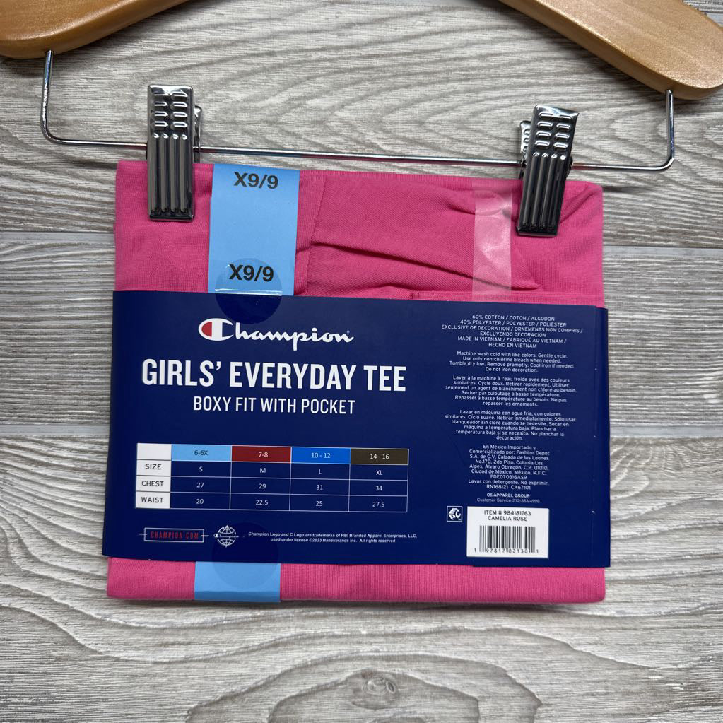 NEW Boxy Fit Shirt Chest Pocket 6-6X