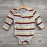 LS Side Snap Bodysuit Stripes ISU 12M