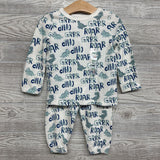 NEW LS Shirt & Pants Grrr Roar 18M