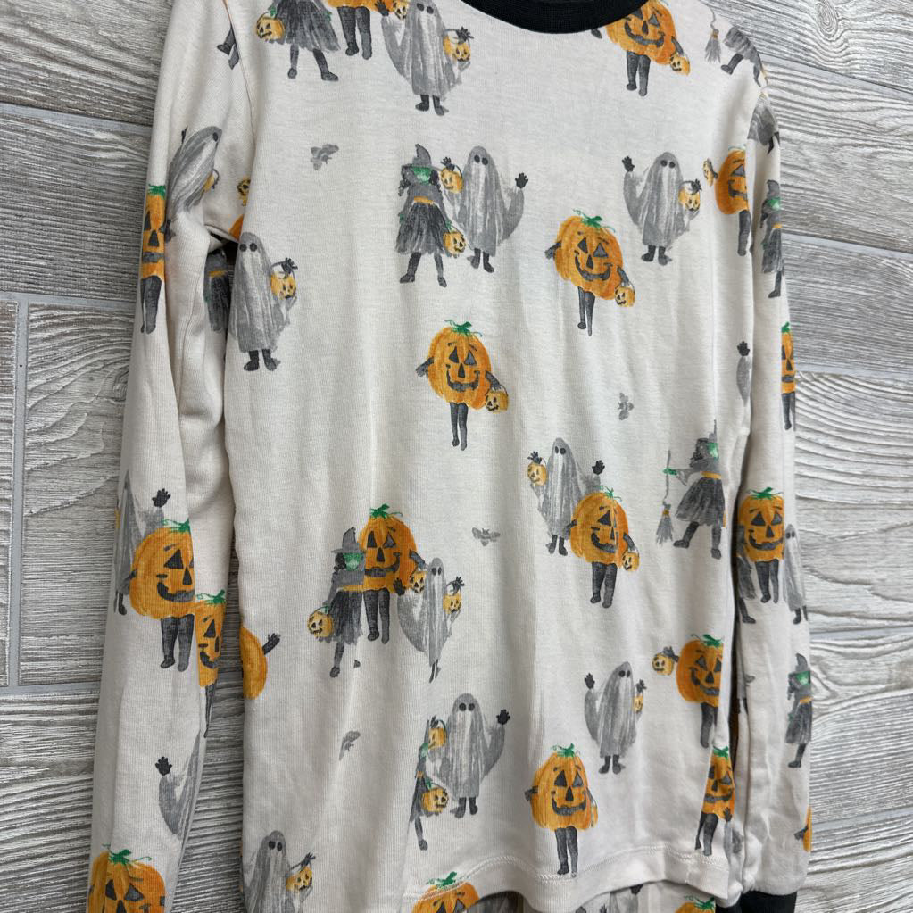 2 Pc LS PJs Ghosts Pumpkins 8