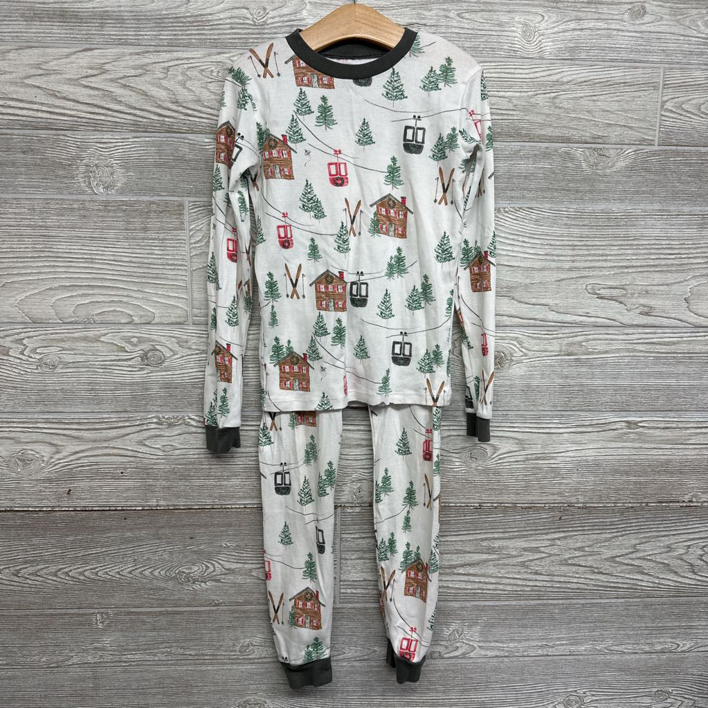 2 Pc LS PJs Skiing Cabins 8