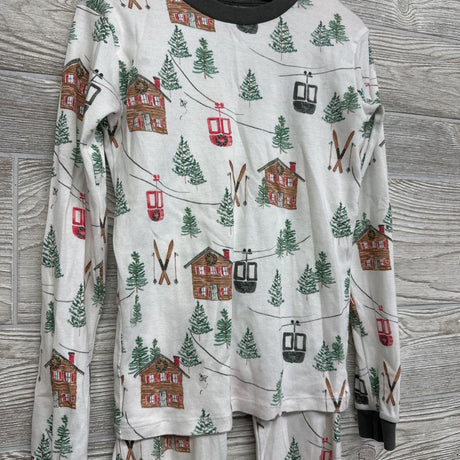 2 Pc LS PJs Skiing Cabins 8