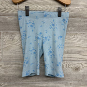 Ribbed Bike Shorts Flowers 6-7