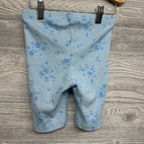 Ribbed Bike Shorts Flowers 6-7