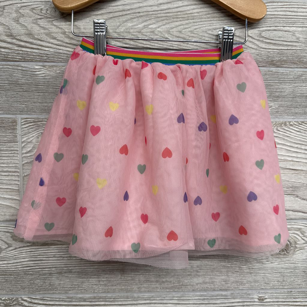 Tulle Skirt Hearts 4T