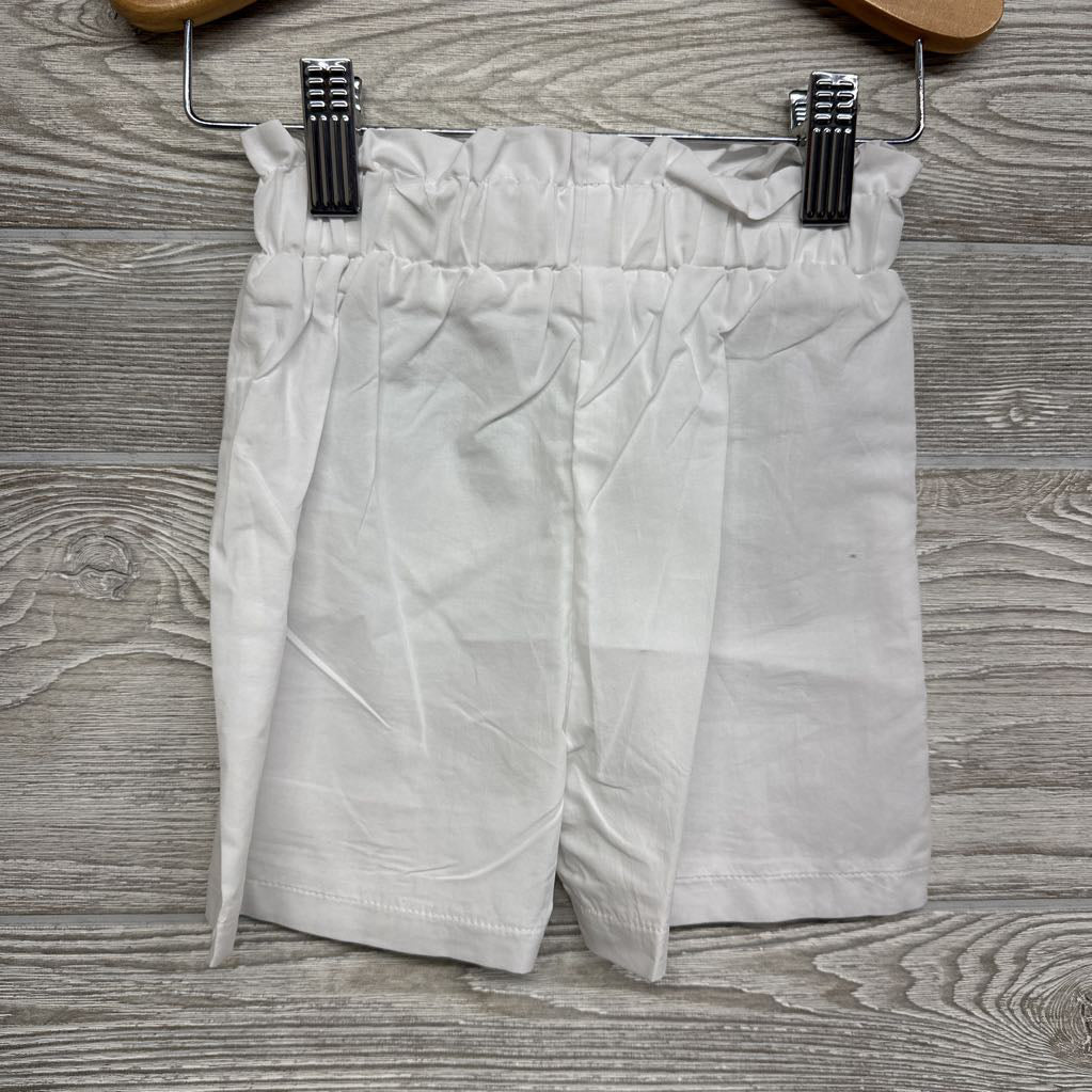 Nw/oT Cap Sleeve Shirt Dots & Paperbag Shorts W/ Headwrap 2-3