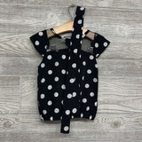 Nw/oT Cap Sleeve Shirt Dots & Paperbag Shorts W/ Headwrap 2-3