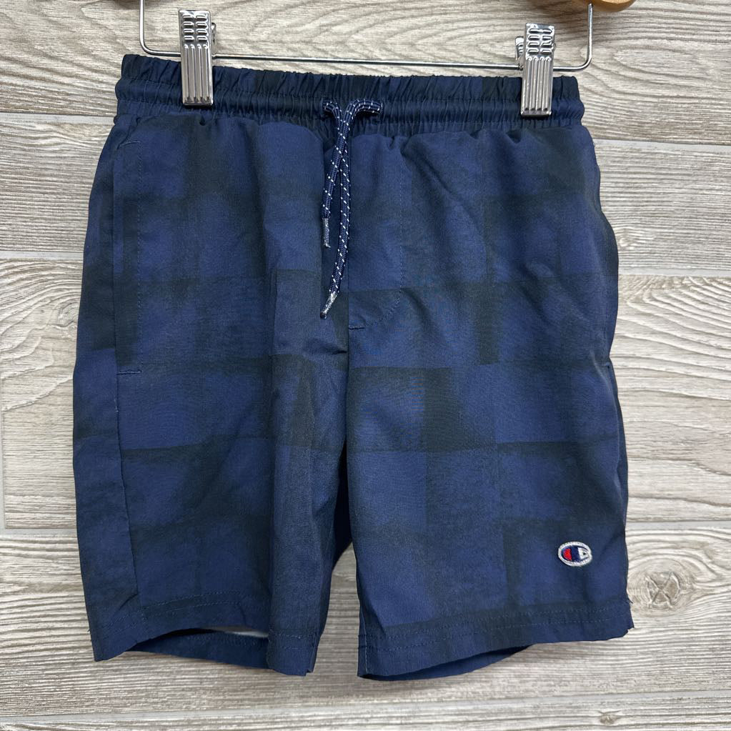 Woven Drawstring Shorts Printed 6-7