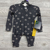 NEW 2 Pc LS Bamboo PJs Horseshoes 12M