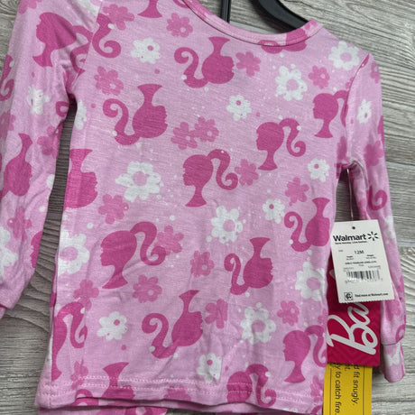 NEW 2 Pc LS Bamboo PJs Flowers 12M