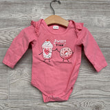 LS Bodysuit Sweet Time 12-18M