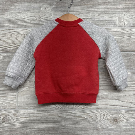 Crewneck Smoochy Kiss Hearts 18M