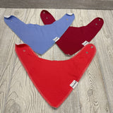 3 Pk Of Bandana Bibs Solid