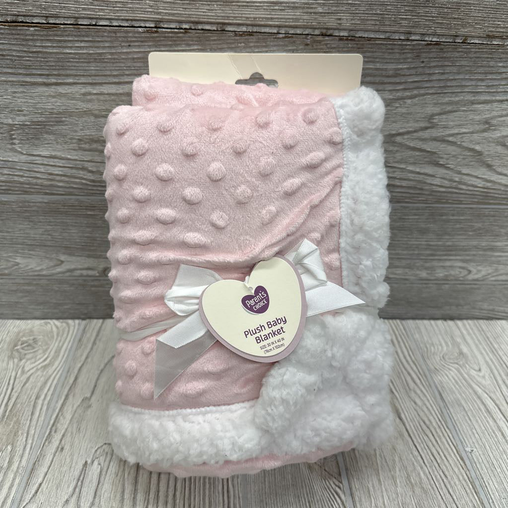 NEW Plush Baby Blanket Minky