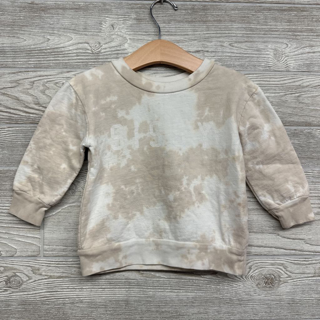 Crewneck Sissy Reverse Tie Dye 18-24M