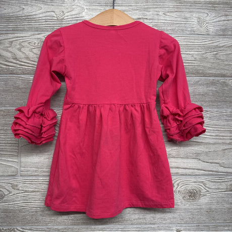 LS Ruffle Sleeve Dress 18M