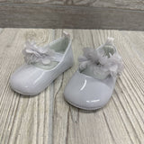 Soft Velcro Flats W/ Flowers 0-3M