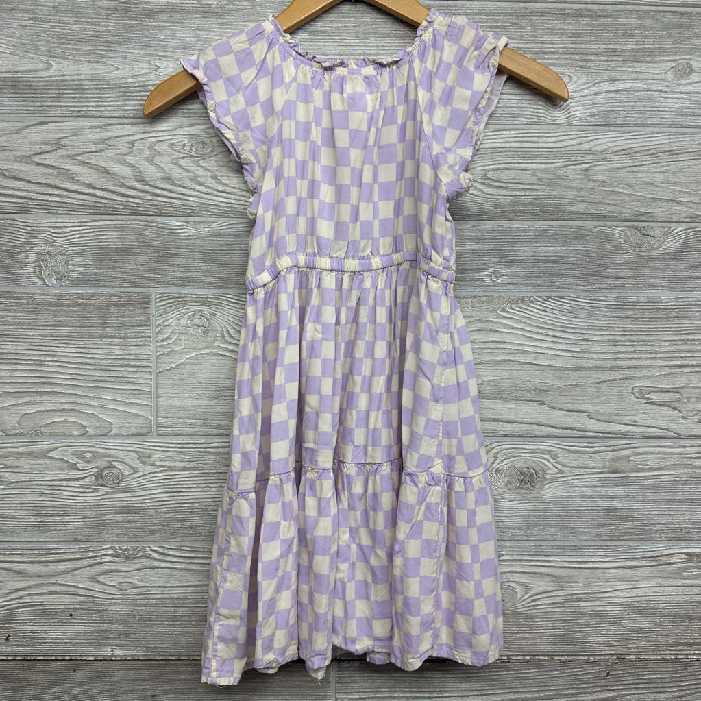 Tiered Smocked Dress Checker 6-6X