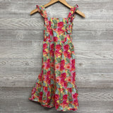 Flutter Strap Dress Flowers 7-8
