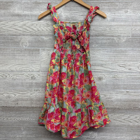 Flutter Strap Dress Flowers 7-8