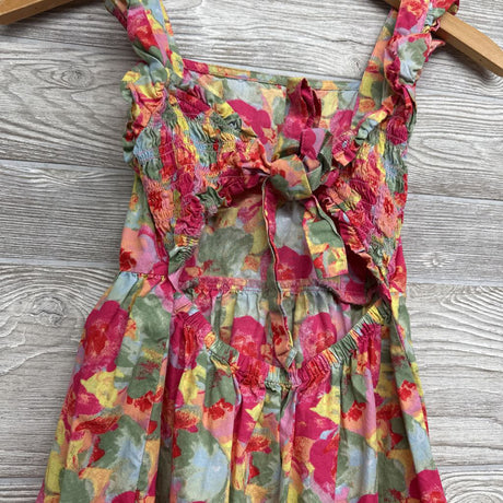 Flutter Strap Dress Flowers 7-8