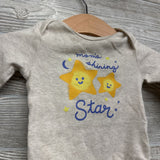 LS Bodysuit Mom's Shining Star 3-6M