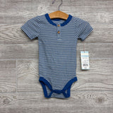 NEW Henley Bodysuit Stripes 6-9M