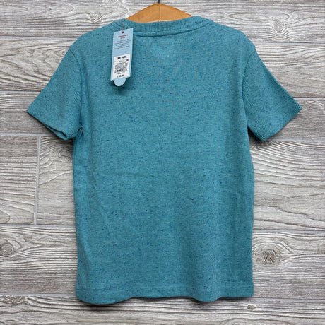 NEW Ribbed Henley Shirt 4-5