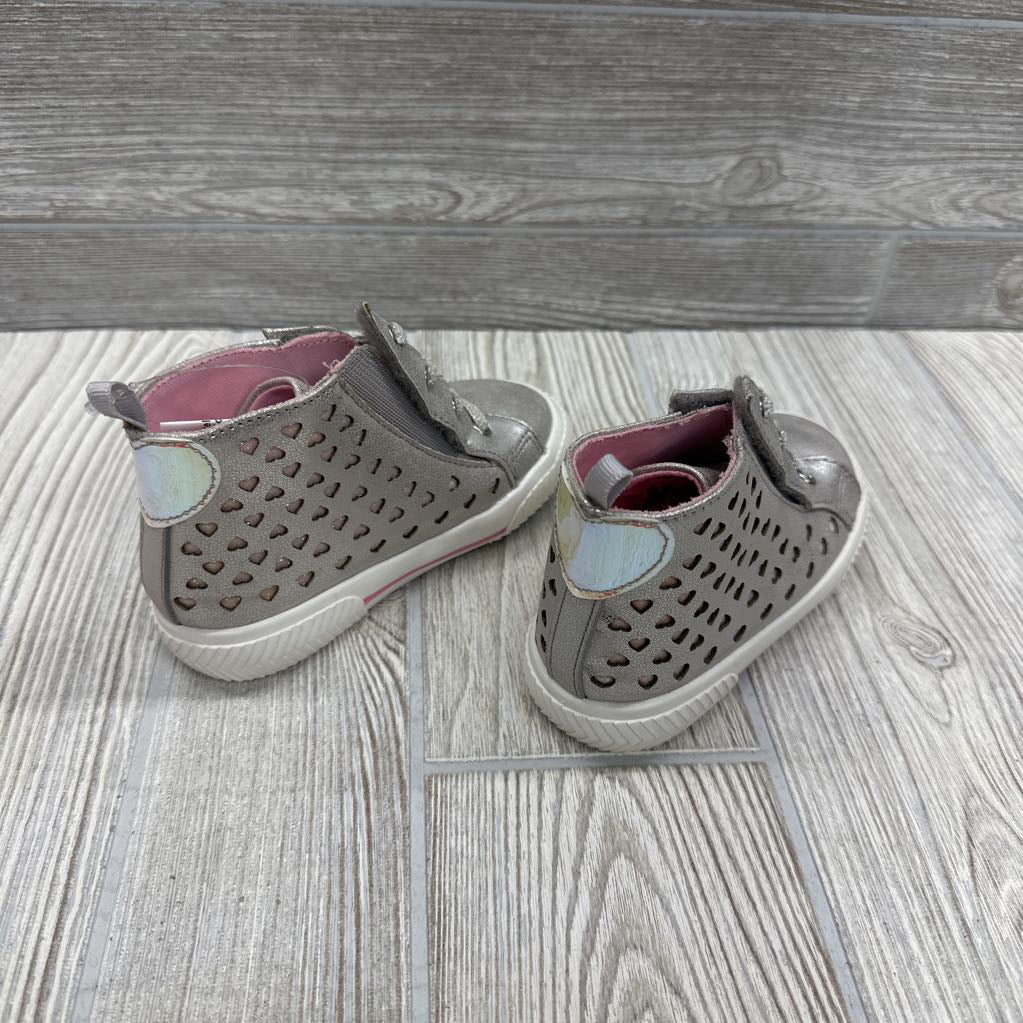 Velcro Mid Sneakers Hearts 6c
