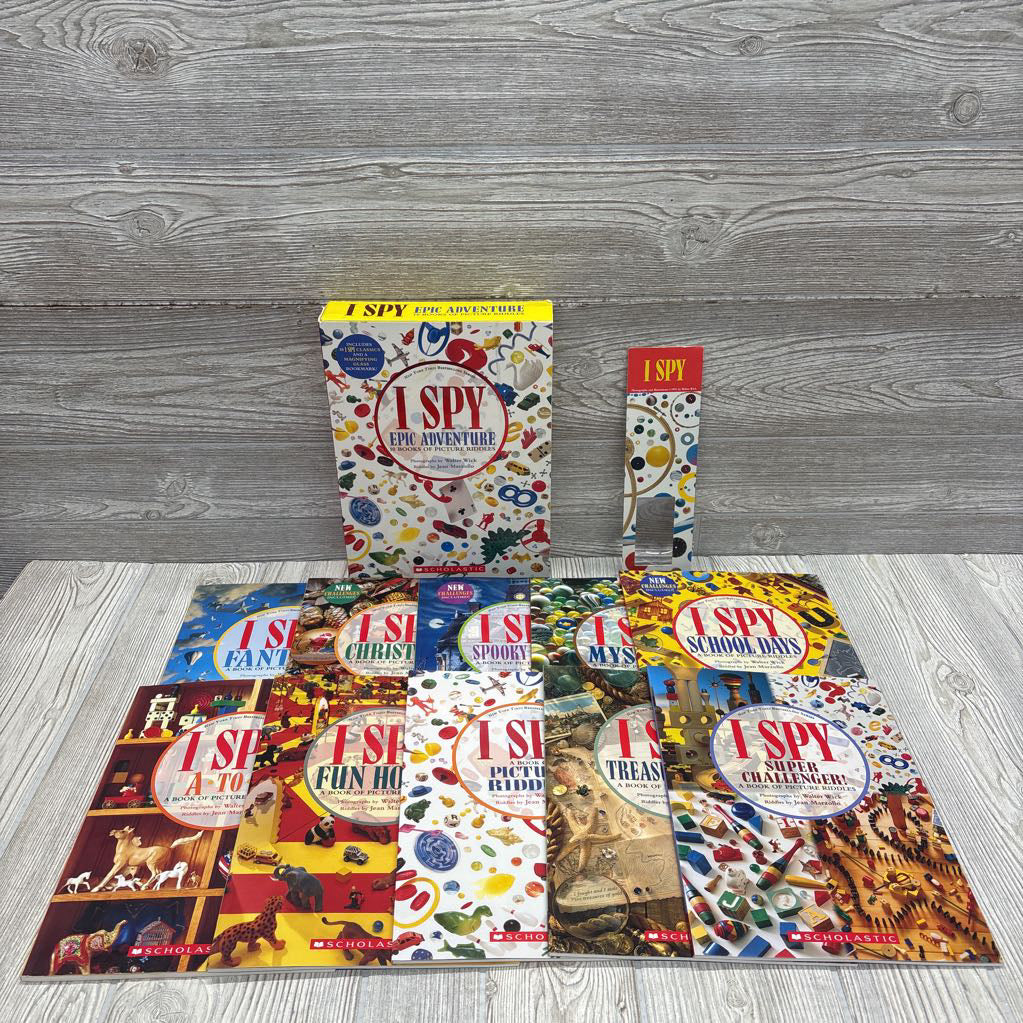 I Spy - 10 Books Of Picture Riddles