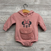 Hoodie Bodysuit Minnie Mouse 3-6M