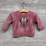 Plush Crewneck Minnie Mouse 6M
