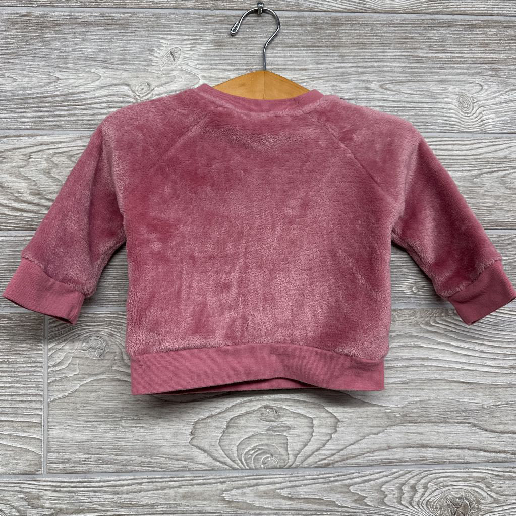 Plush Crewneck Minnie Mouse 6M