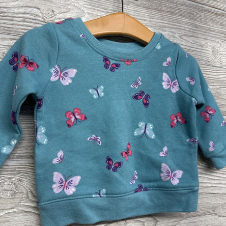 NEW Crewneck Butterflies 12M