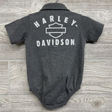 Button Up Bodysuit Stripes12-18M