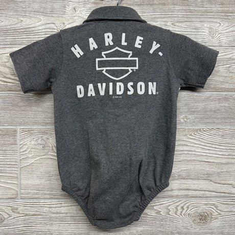 Button Up Bodysuit Stripes12-18M