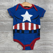 Bodysuit Captain America 3-6M