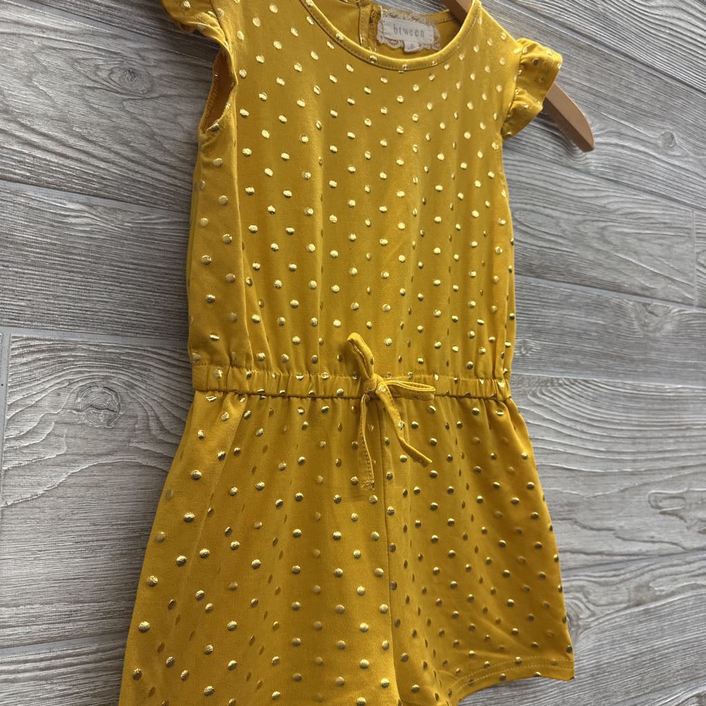 Flutter Sleeve Romper Dots 3