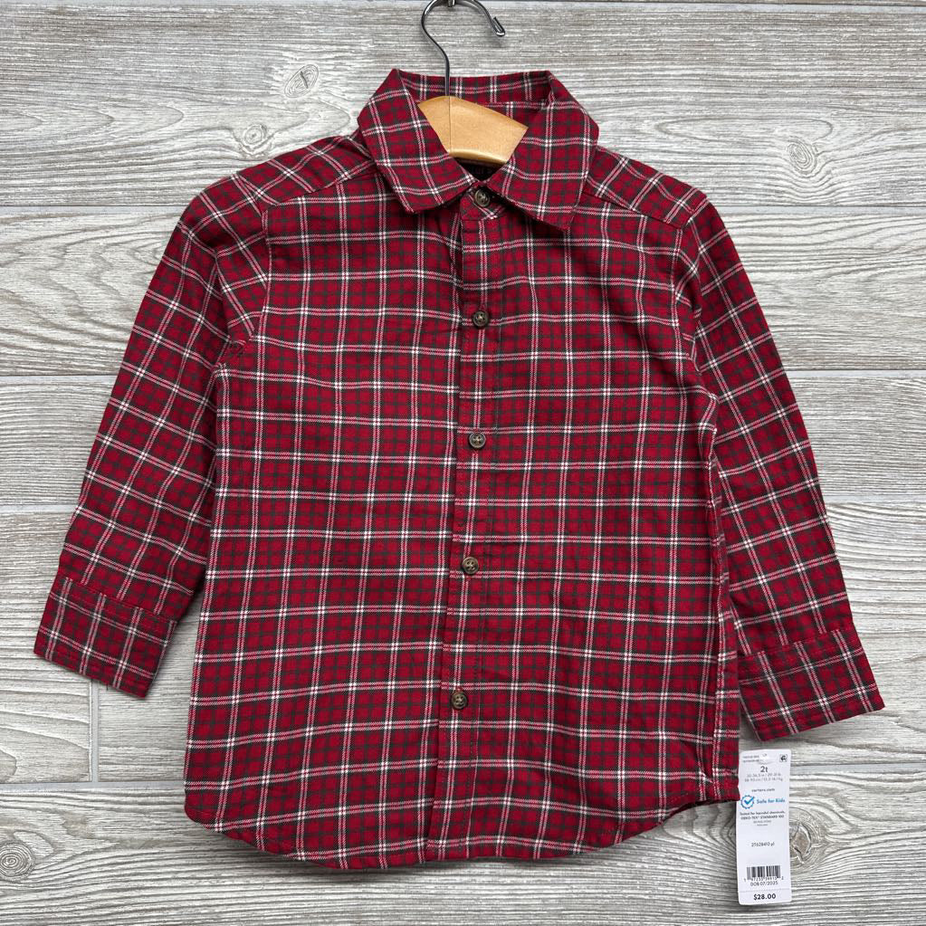 NEW Button Up Shirt 2t