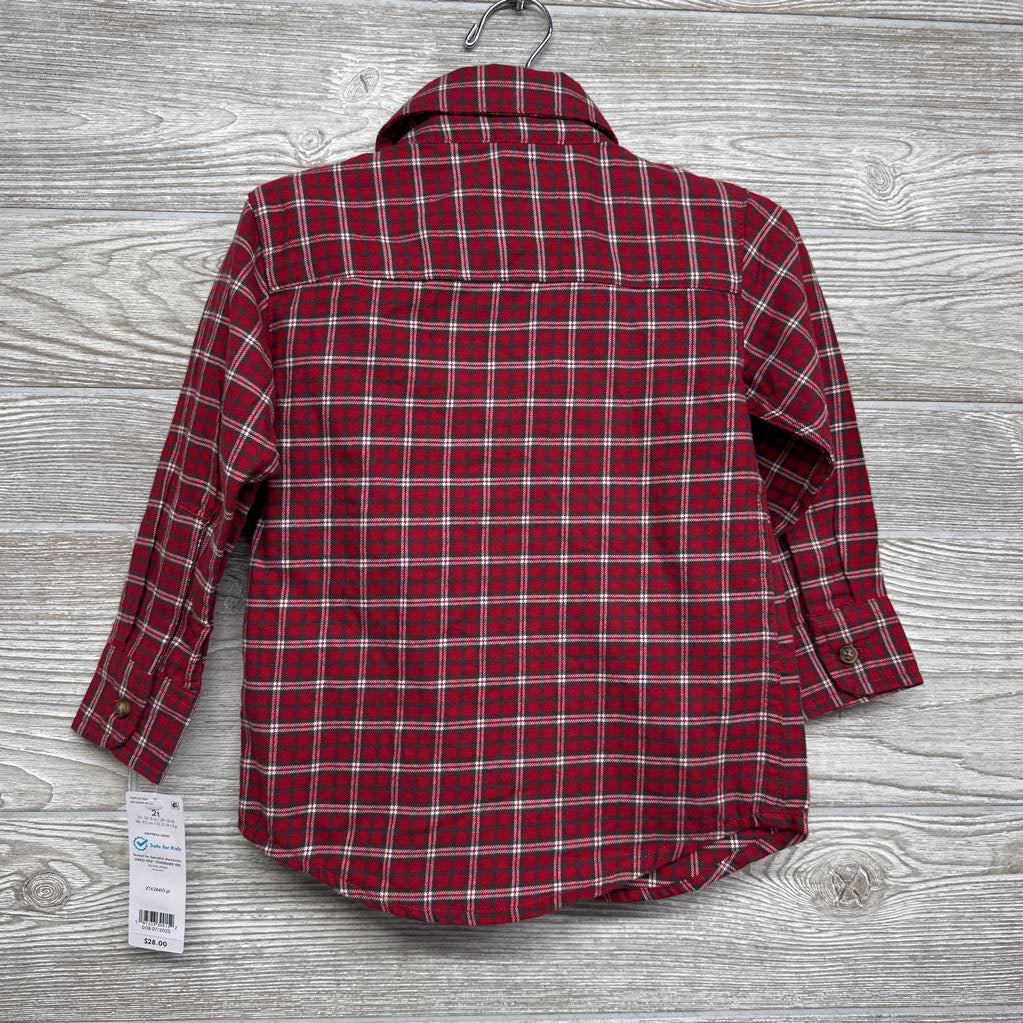 NEW Button Up Shirt 2t