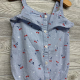 Button Up Tank Top Cherries 4