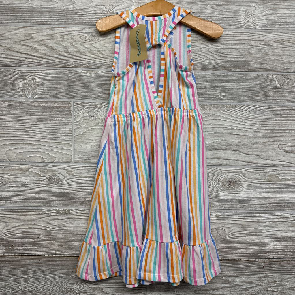 NEW Sleeveless Dress Stripes 4