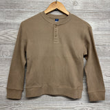 Waffle Knit Henley Shirt 8