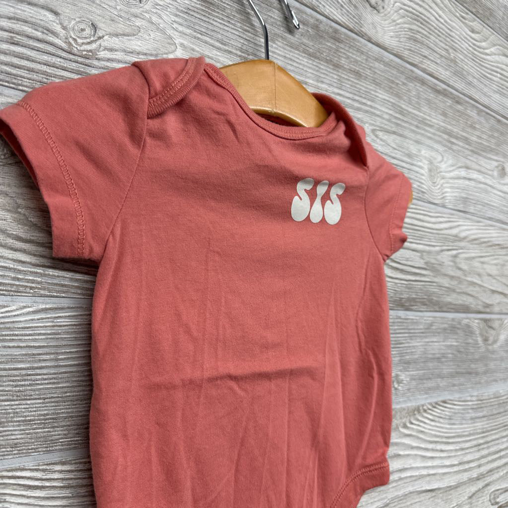 Bodysuit Sis 6-12M